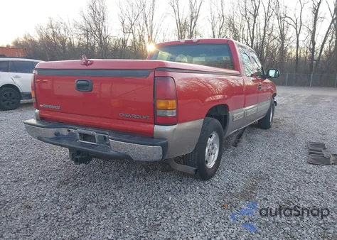 2002 Chevrolet Silverado 1500 Ls z USA, uszkodzony, nr VIN 2GCEC19T121346520